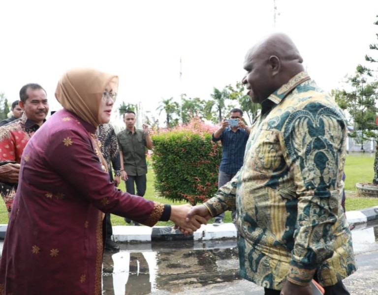 Perkuat Implementasi P5HAM di Daerah, Menteri HAM Kunjungi Siak