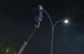 Dishub Mulai Perbaiki Kabel Lampu PJU yang Dicuri