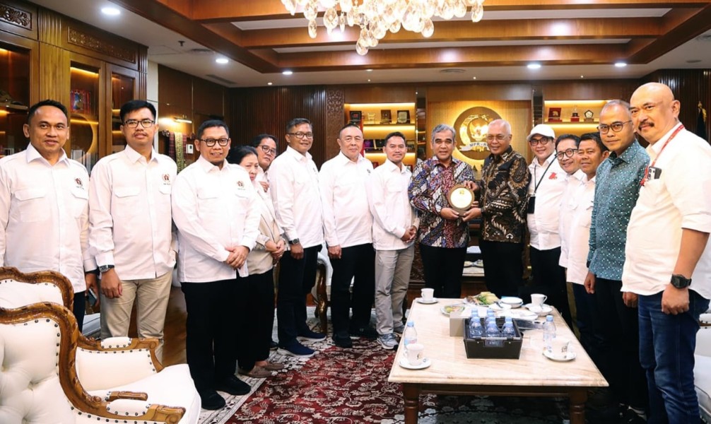 Audiensi dengan PWI, Ketua MPR: Hati Saya Tetap Wartawan