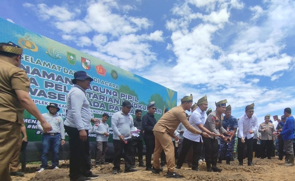 Gubri Dukung Program Swasembada Pangan melalui Penanaman Jagung Pipil