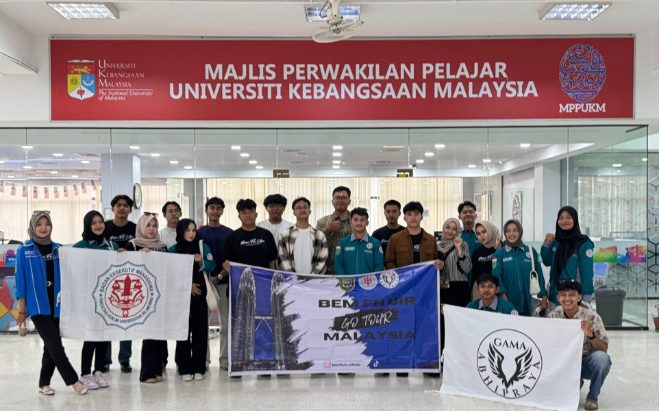 Gelar Study Tour ke Malaysia, BEM FH UIR Sambangi Kampus UKM, Febri: Kita Saling Bertukar Pemikiran