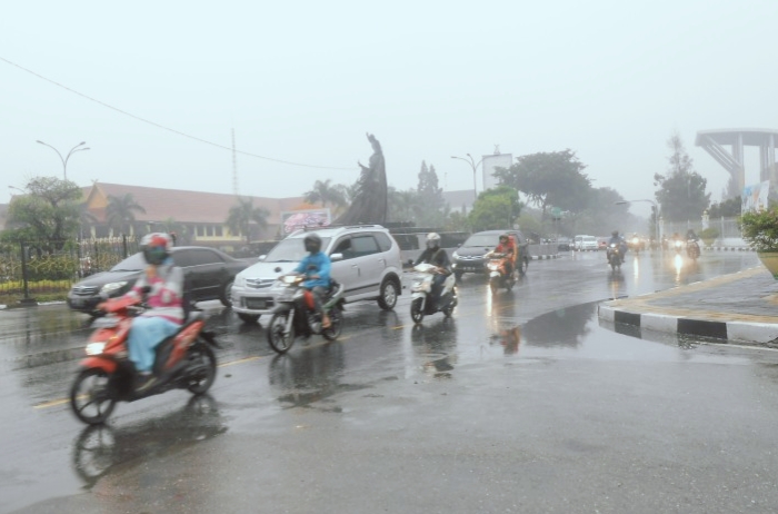 BMKG Prediksi Riau Hujan Ringan