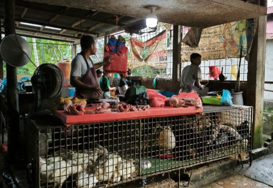 Penghujung Akhir Tahun, Ayam Potong di Pekanbaru Naik Dratis, Tembus Rp37 Ribu per Kilogram