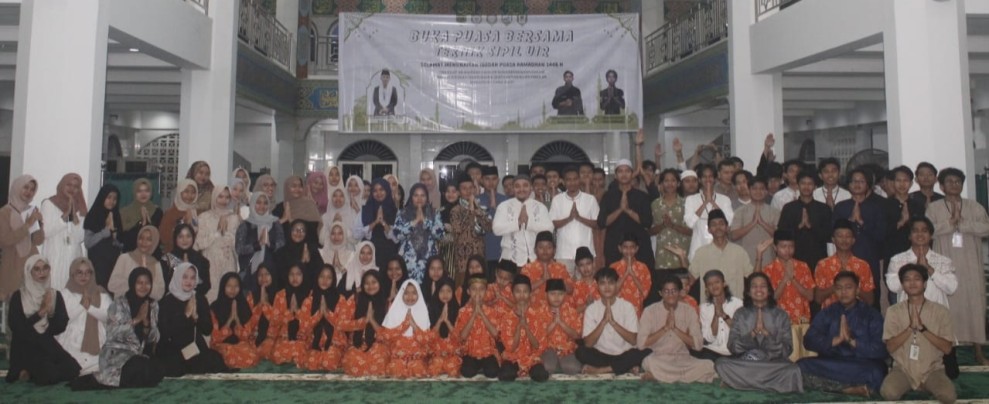HMTS UIR Gelar Buka Puasa Bersama dengan Anak Yatim