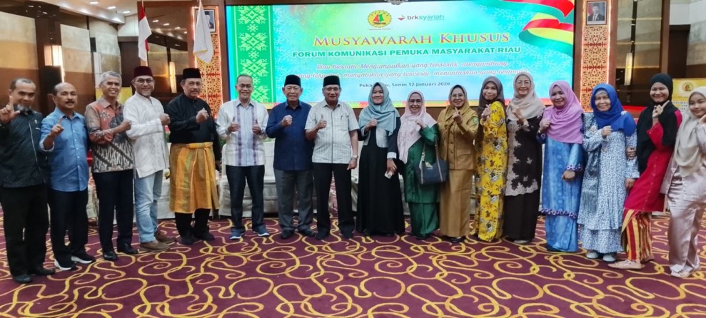 Hasil Musyawarah Khusus, Mantan Gubri Pimpin FKPMR