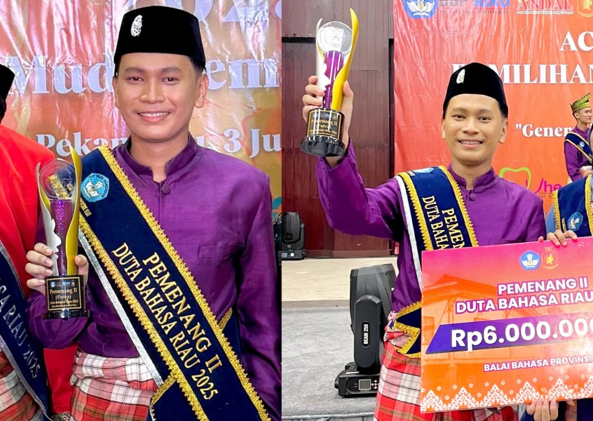 Mahasiswa Riau Raih Duta Bahasa 2025, Angkat Krida Inklusif SELESA PELUK