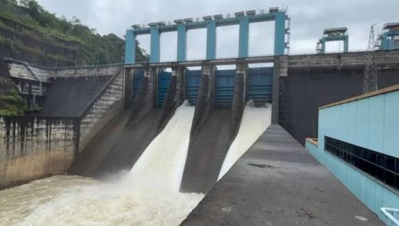Elevasi Waduk PLTA Koto Panjang Naik Lagi, Masyarakat Sepanjang Aliran Sungai Kampar Diingatkan Waspada!