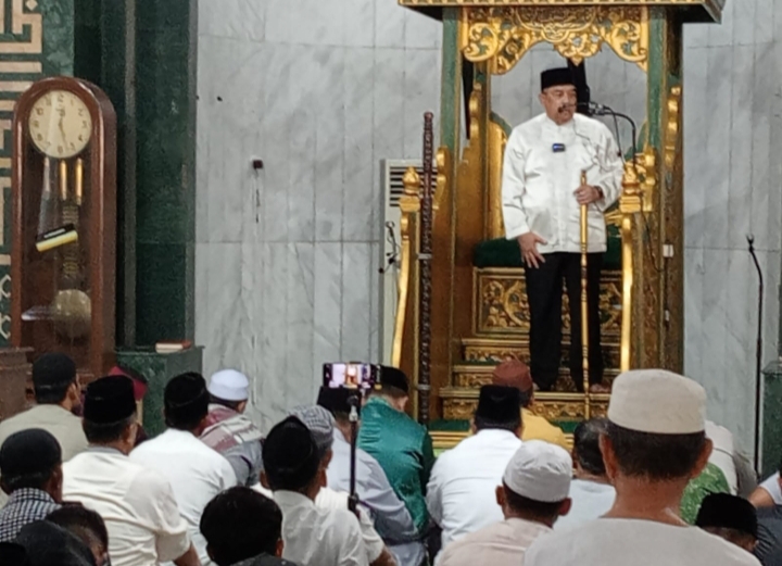 Usai jadi Khatib Jumat, Balon Walikota Pekanbaru Edy Nasution Dinilai Jamaah Sudah PATEN Pimpin Pekanbaru 2024