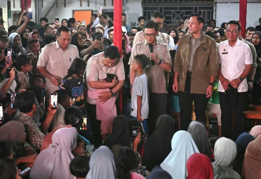 Malam Tahun Baru 2026 di Lokasi Bencana, Presiden Prabowo Ajak Warga Berdoa Bersama