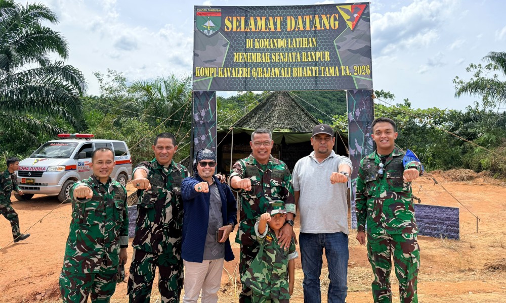 Bukit Suligi Aliantan Kembali Jadi Arena Latihan Kodam XIX/TT