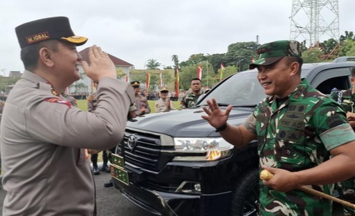 Mantapkan Program Ketahanan Pangan Nasional di Riau, TNI Perkuat Sinergitas dengan Polri